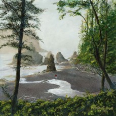 Misty Morning, Ruby Beach